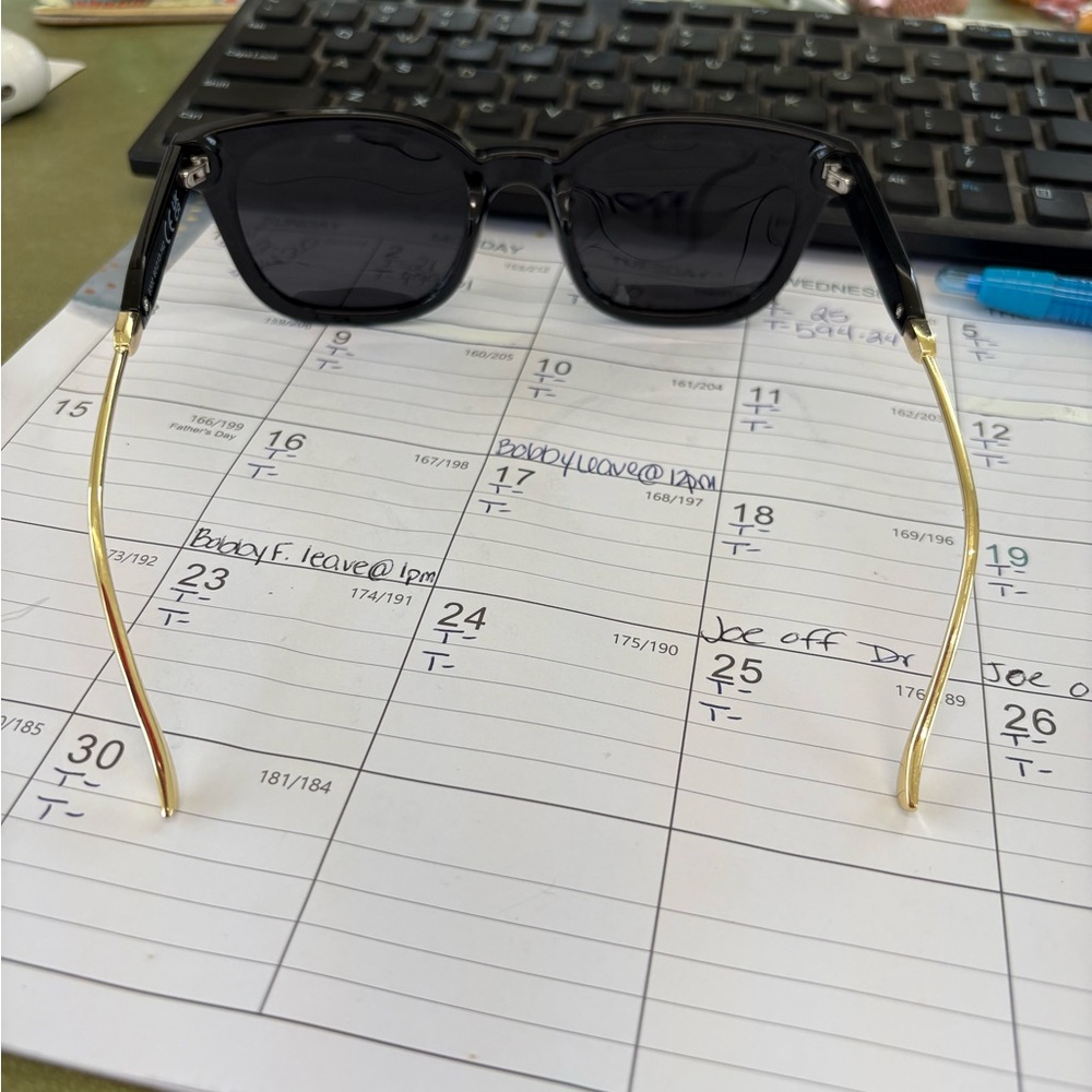 Stylish Black Sunglasses - Picture 3 of 5